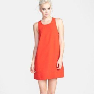 TILDON Racerback Tank Shift Dress Coral Small